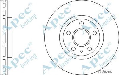 APEC BRAKING dsk2699 -  Тормозной диск
